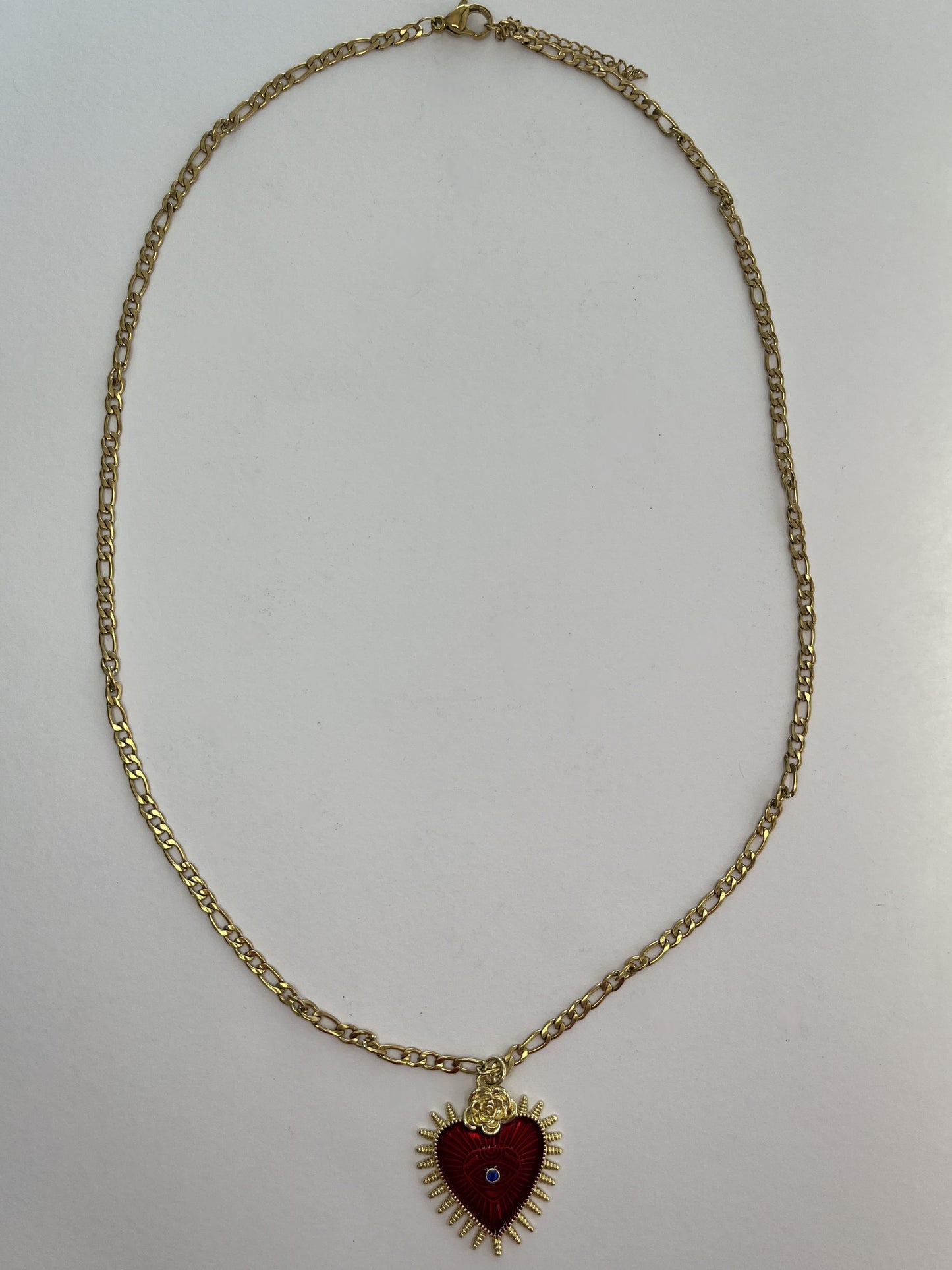 Κολιέ "Eclectic Golden Heart"