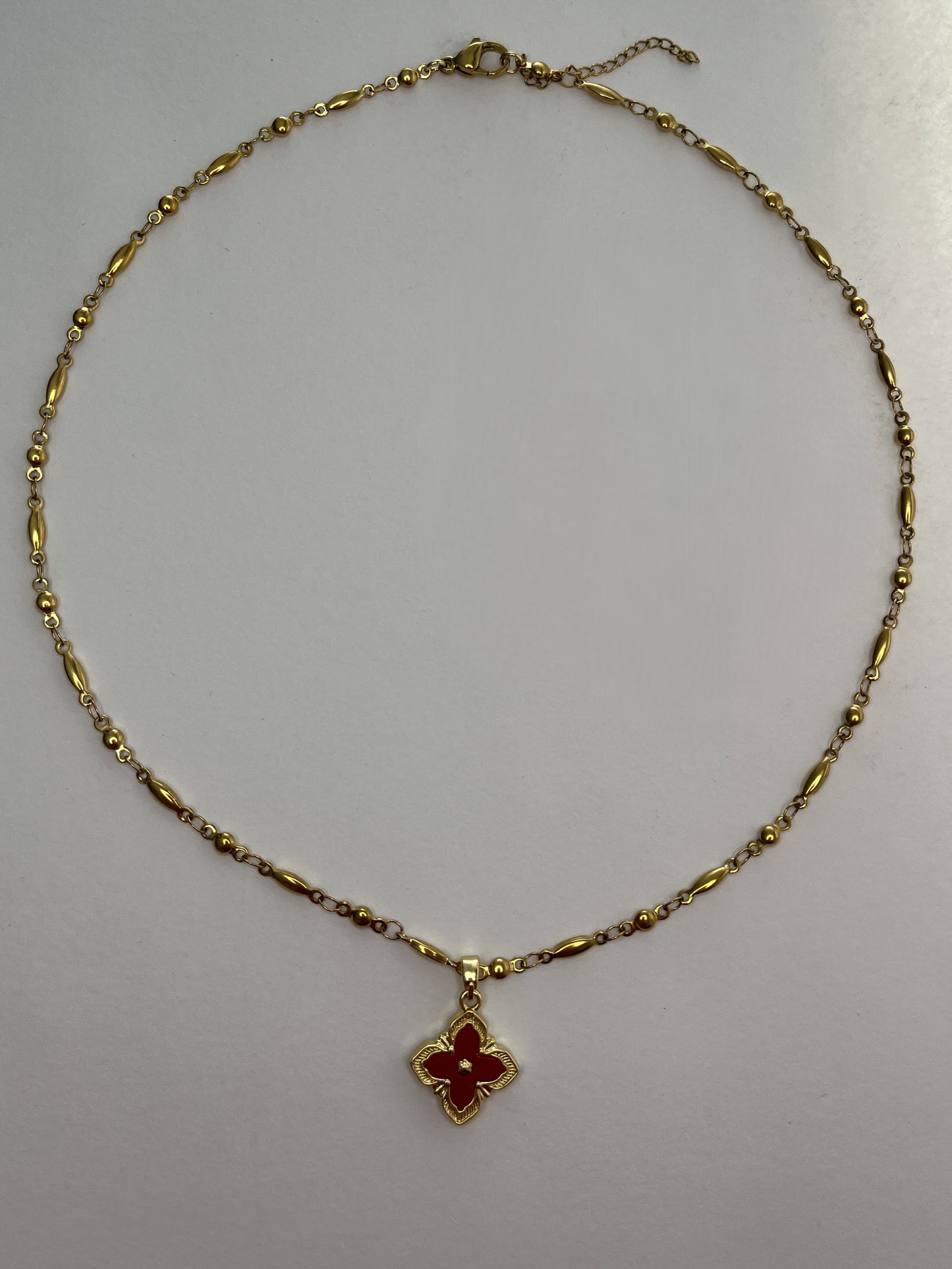 Κολιέ "Flower Motif"