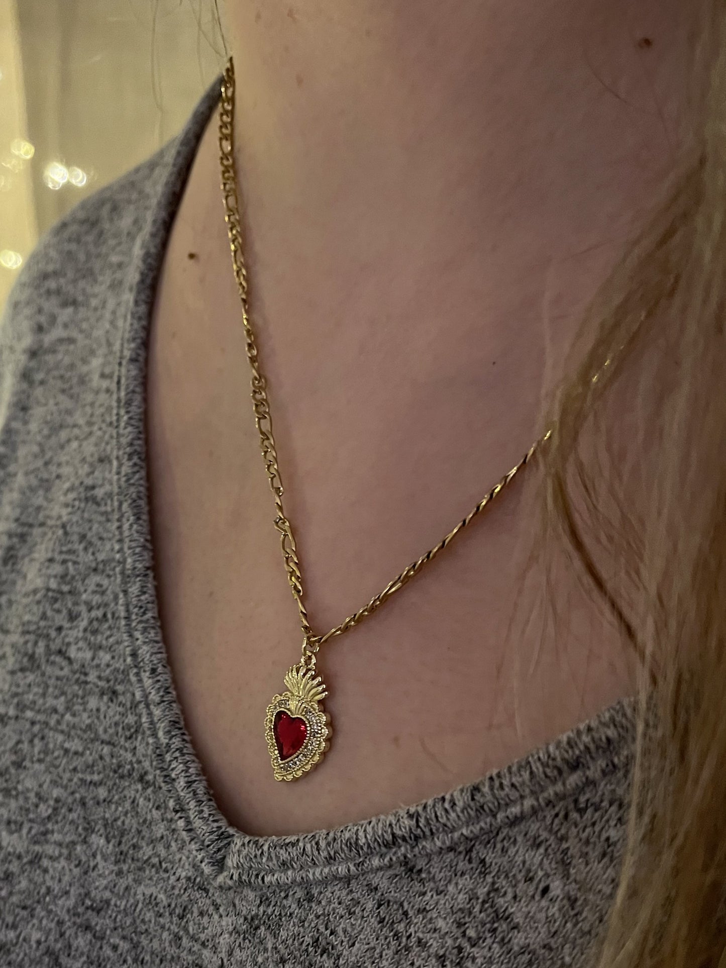 Κολιέ "Golden Heart"