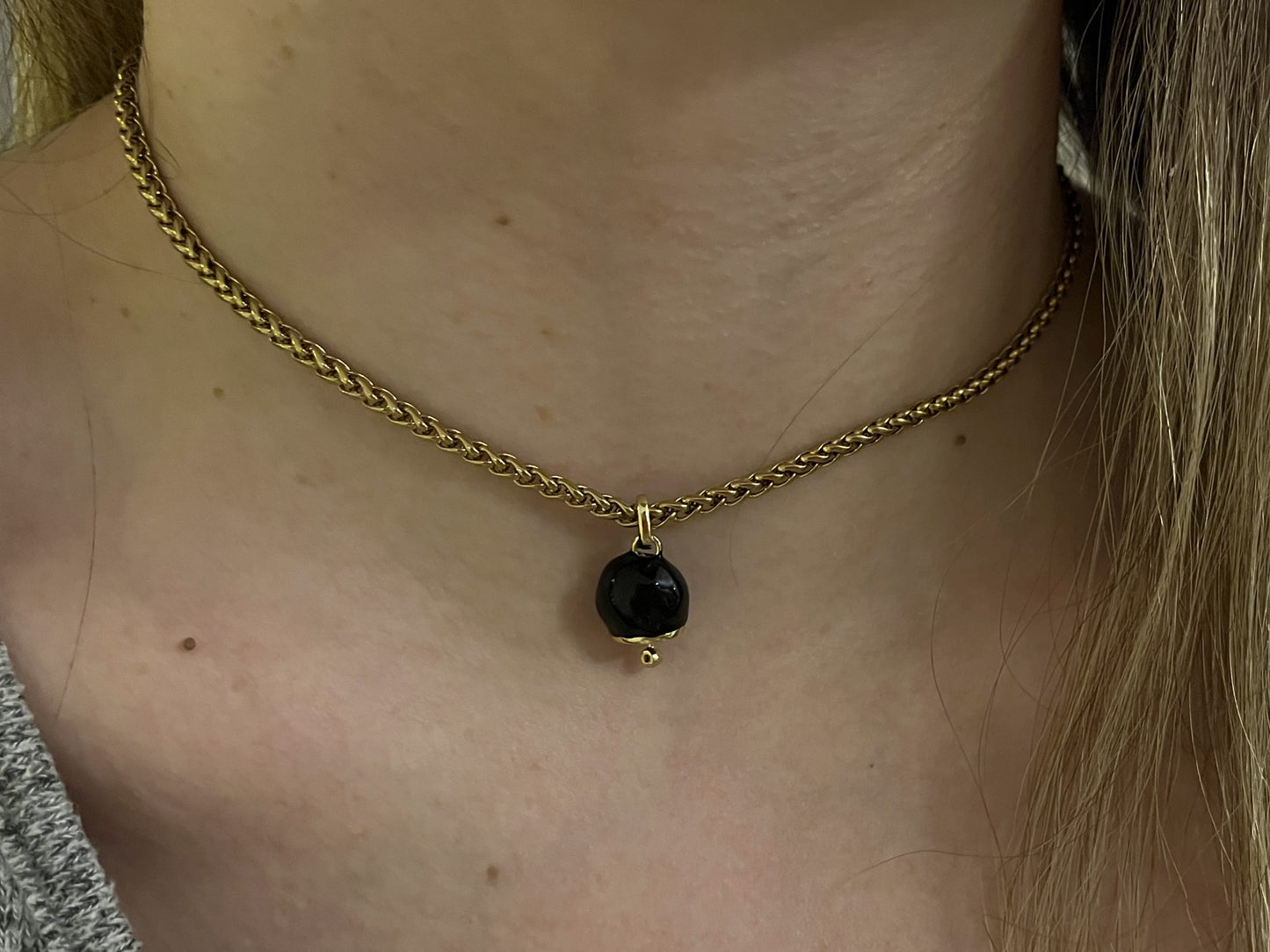 Κολιέ "Black Bell"
