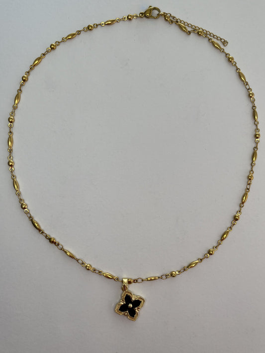 Κολιέ "Flower Motif"