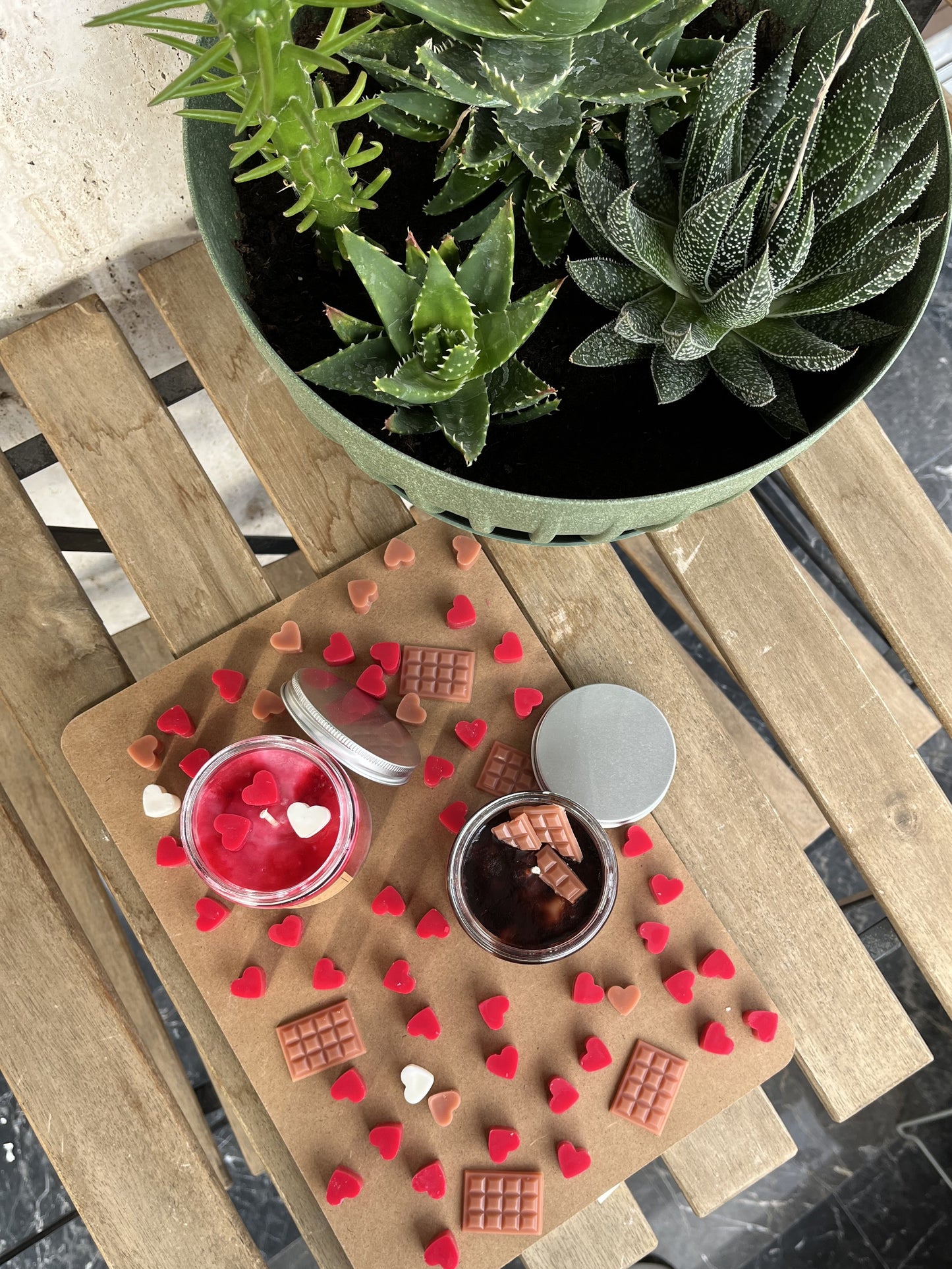 Κερί σόγιας "Creamy Strawberry"