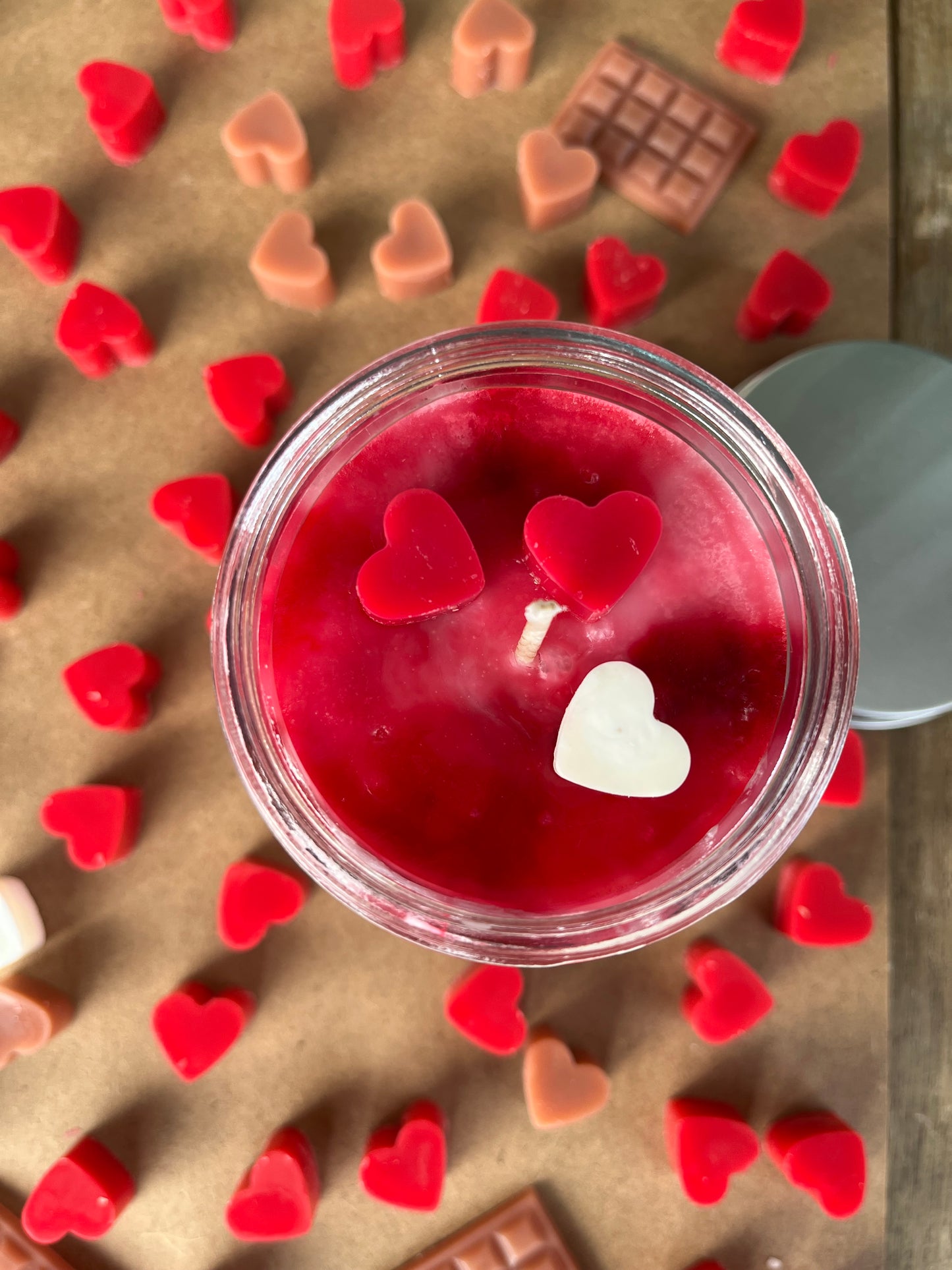 Κερί σόγιας "Creamy Strawberry"