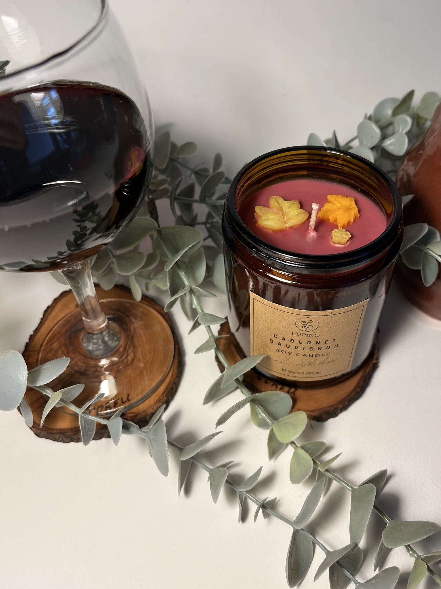 Κερί σόγιας "Cabernet Sauvignon"