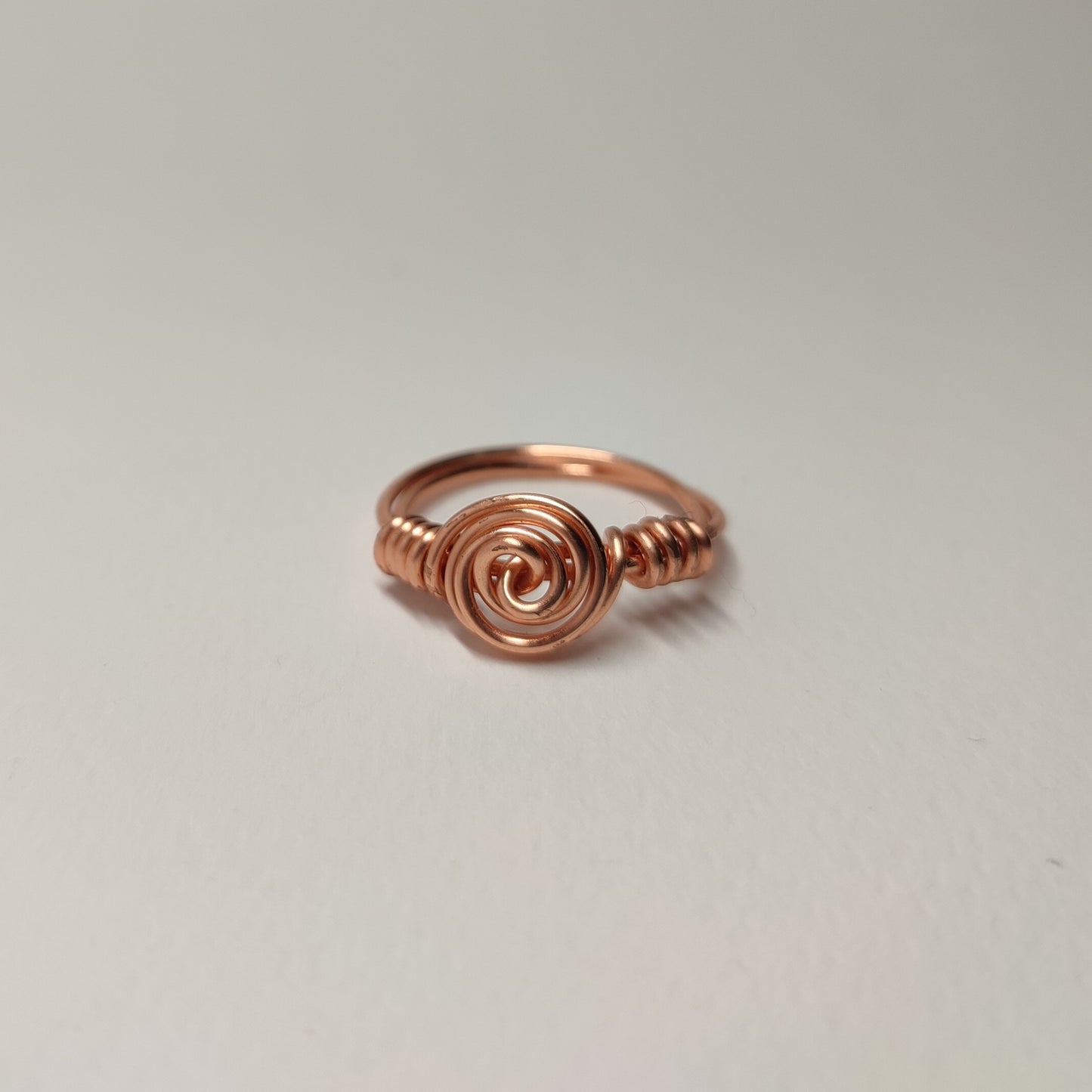 Wire ring available in gold, silver and copper
