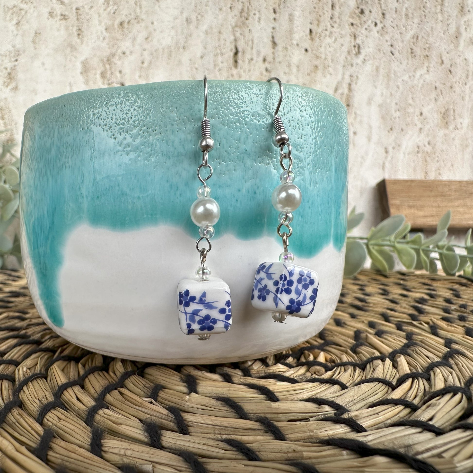 Charming earrings evoke romantic summer vibes