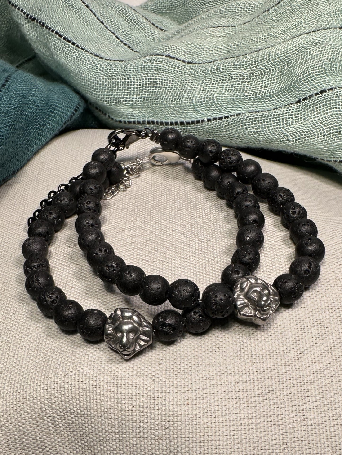 Βραχιόλι "Lava Stone"